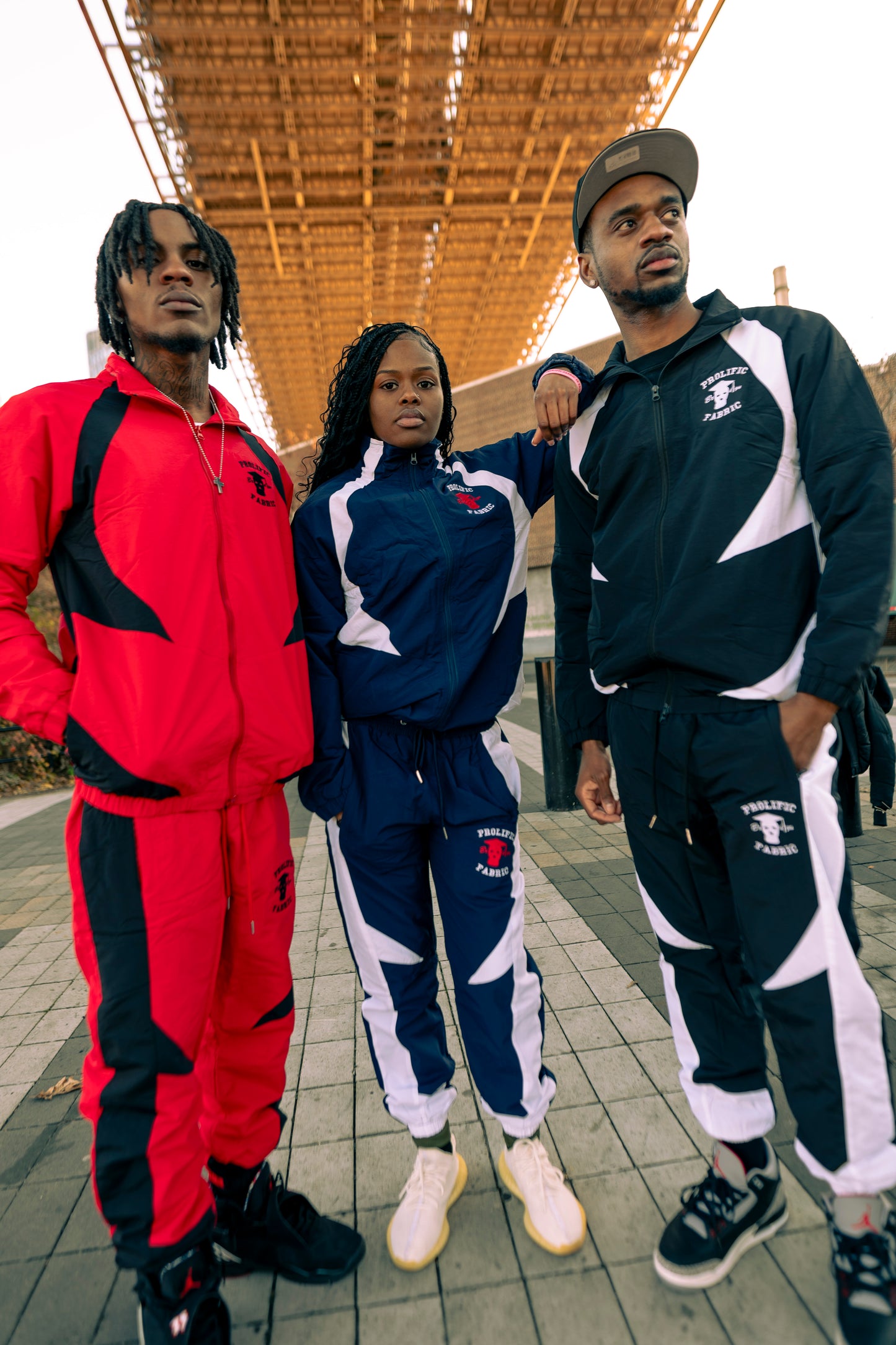PROLIFIC DOUBLE LAYERED WINDBREAKER TRACKSUIT