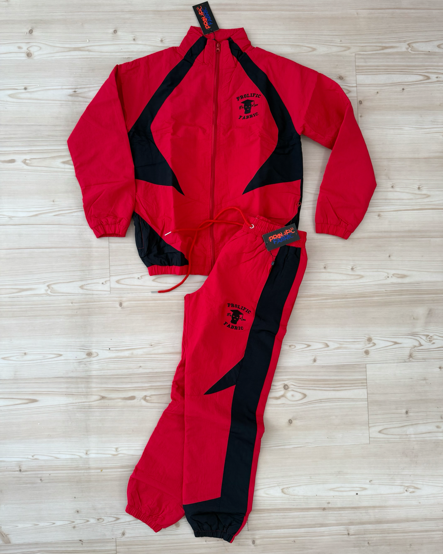 PROLIFIC DOUBLE LAYERED WINDBREAKER TRACKSUIT