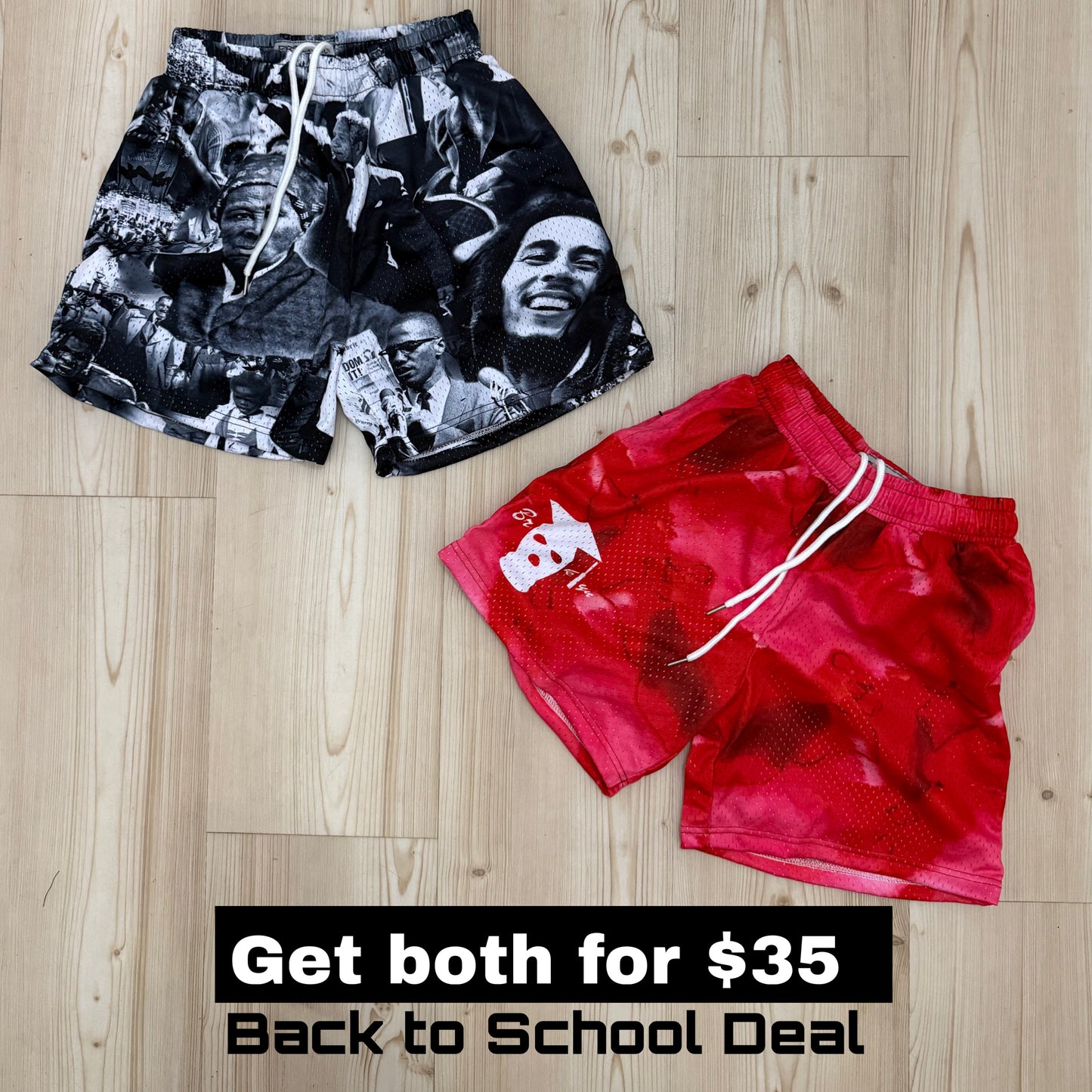 2 SHORTS BUNDLE DEAL FOR THE NEXT 3 HOURS ONLY