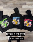 3 HOODIES BUNDLE DEAL FOR THE NEXT 3 HOURS ONLY