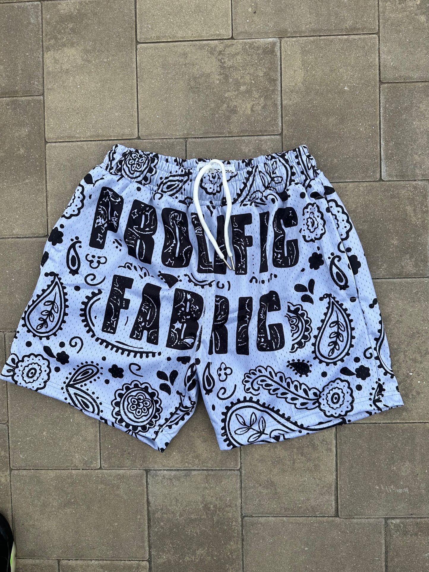 PROLIFIC PAISLEY PRINT SHORTS