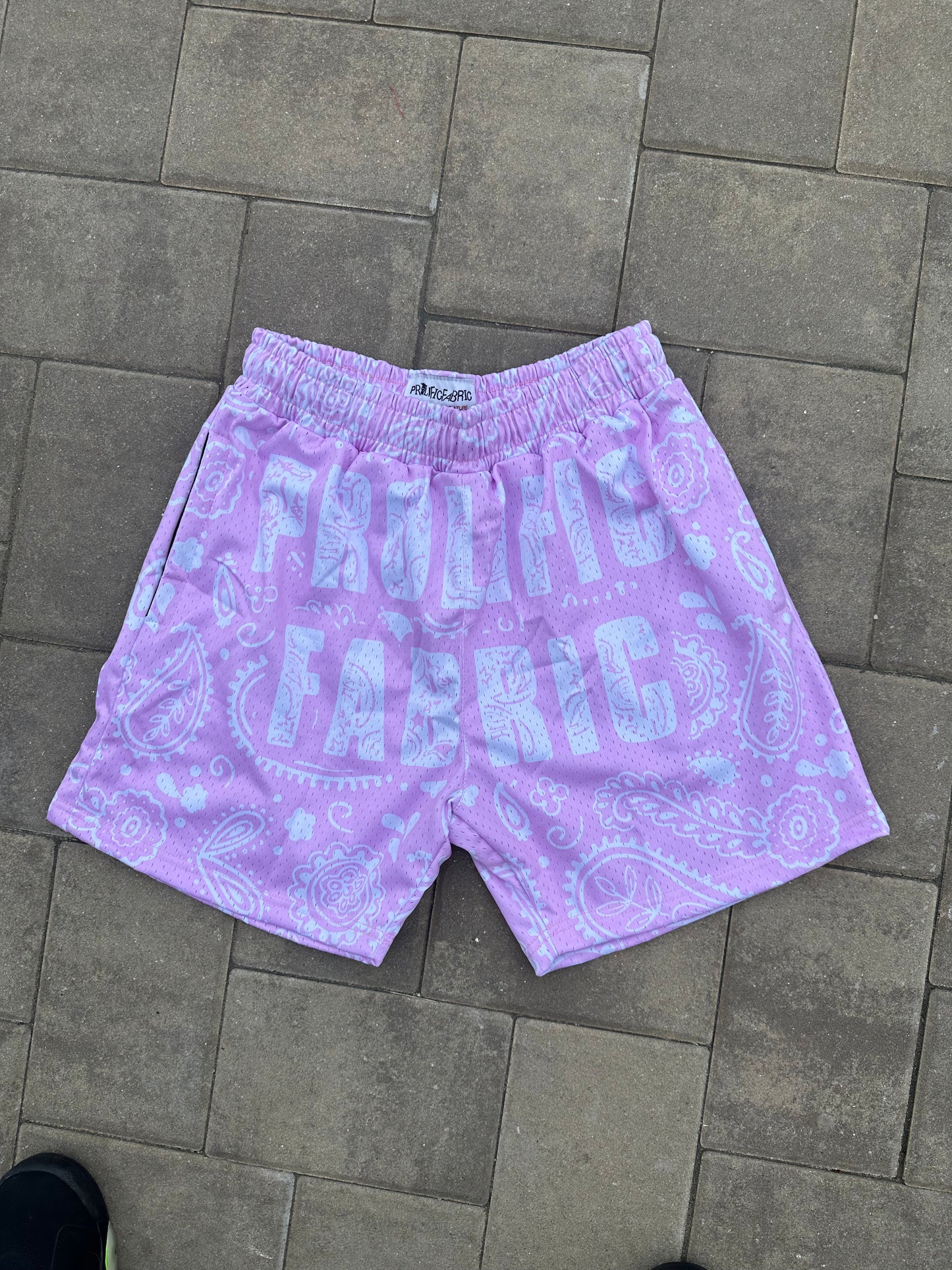 PROLIFIC PAISLEY PRINT SHORTS