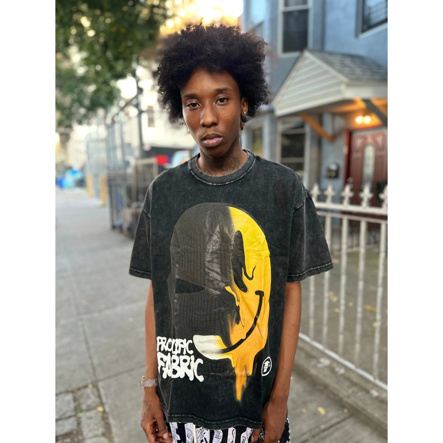 Smiley OverSized Tee