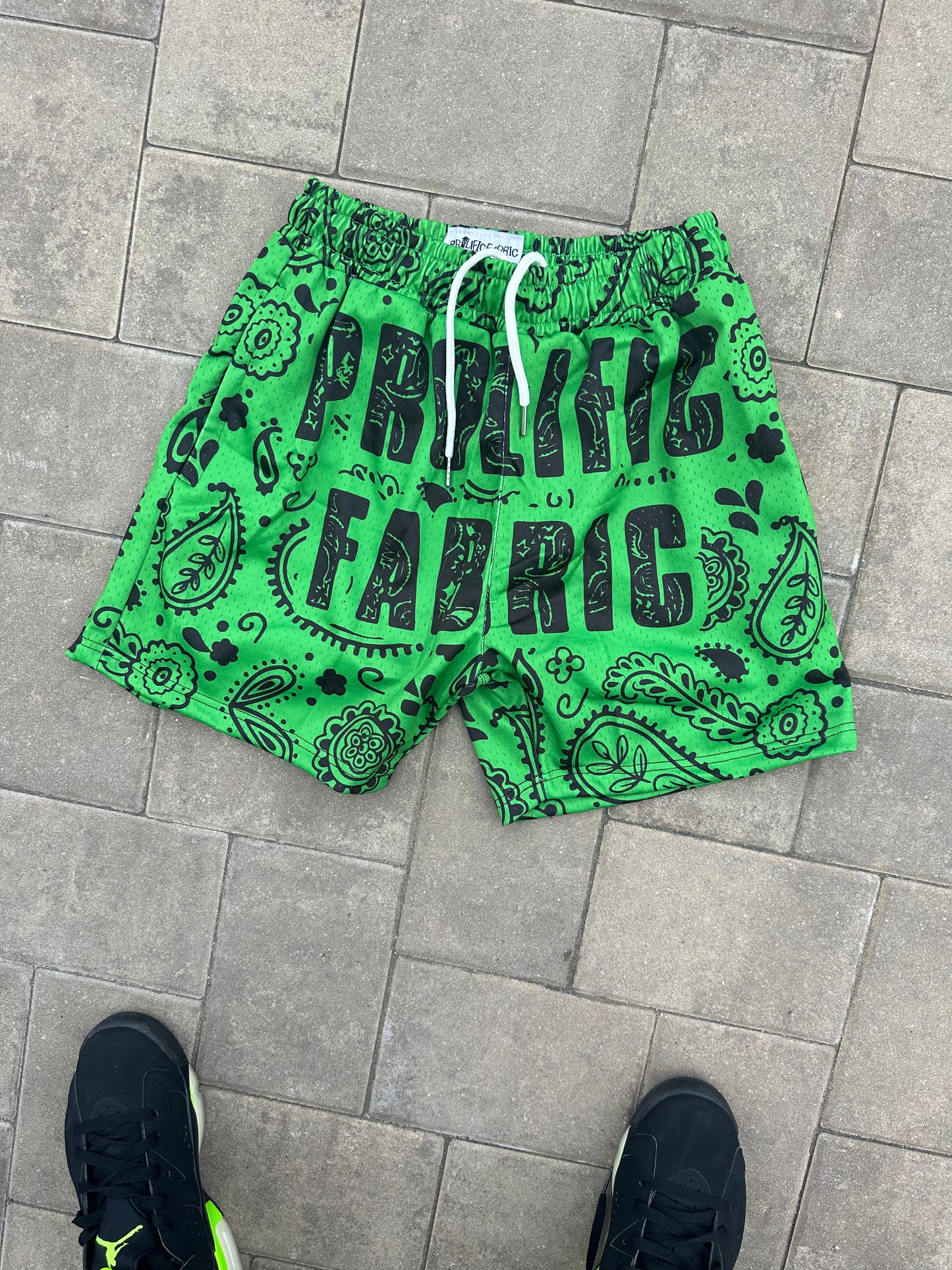 PROLIFIC PAISLEY PRINT SHORTS