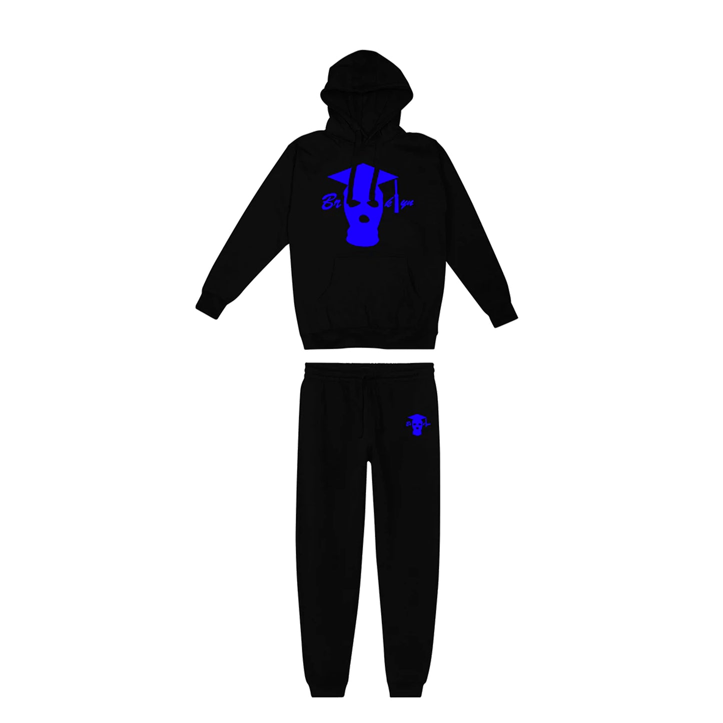GRADUATION RACER BLUE SWEATSUIT