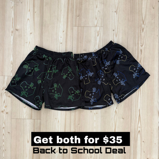 2 SHORTS BUNDLE DEAL FOR THE NEXT 3 HOURS ONLY