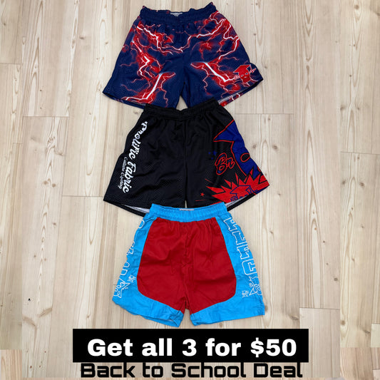 3 SHORTS BUNDLE DEAL FOR THE NEXT 3 HOURS ONLY