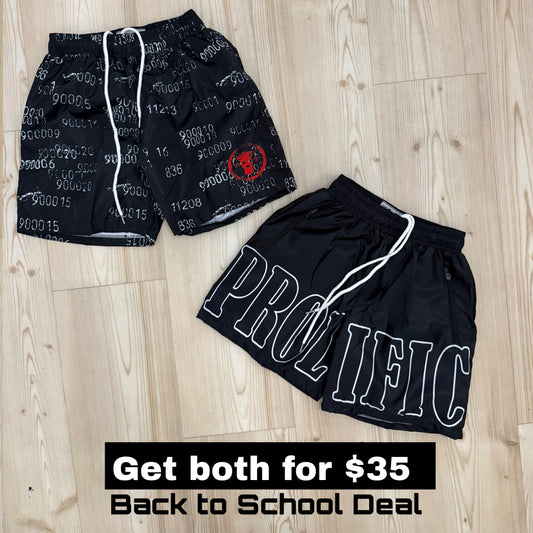 2 SHORTS BUNDLE DEAL FOR THE NEXT 3 HOURS ONLY