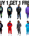 (BUY1 GET1 FREE) GRADUATION 3D SWEATSUITS