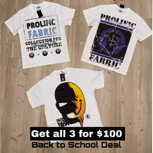 3 SHIRTS BUNDLE DEAL FOR THE NEXT 3 HOURS ONLY