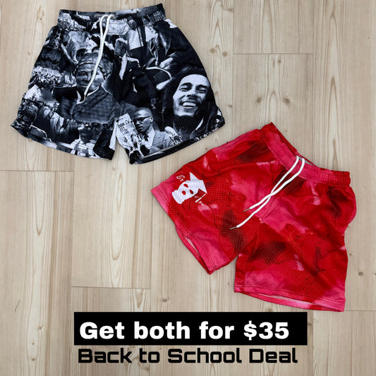 2 SHORTS BUNDLE DEAL FOR THE NEXT 3 HOURS ONLY