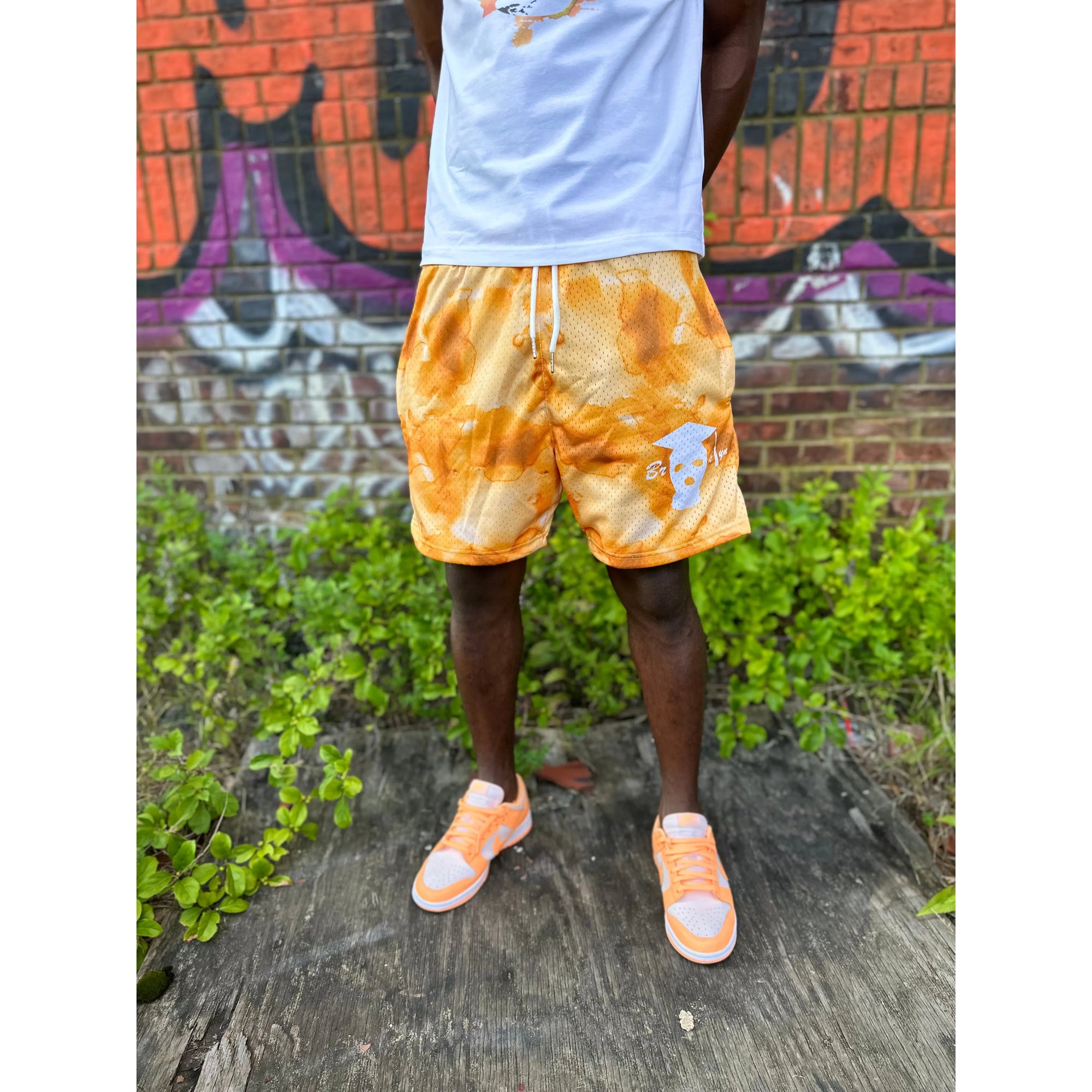 GRADUATION SPLASH SHORT SET