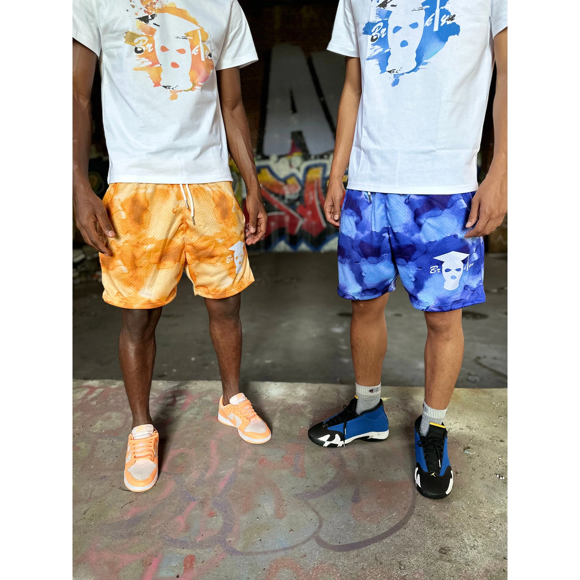 GRADUATION SPLASH SHORT SET