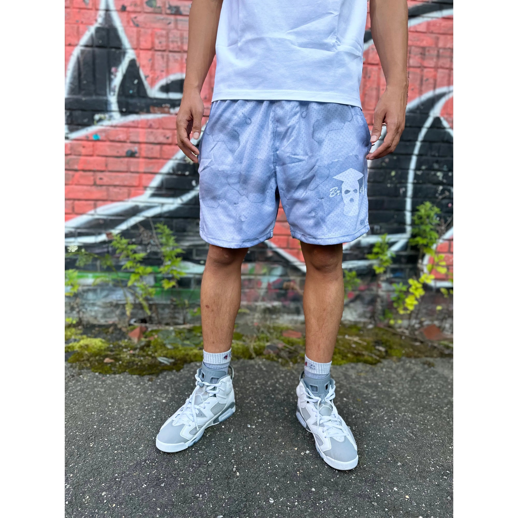 GRADUATION SPLASH SHORT SET