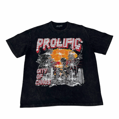 Prolific City Of Chaos Oversized Tee
