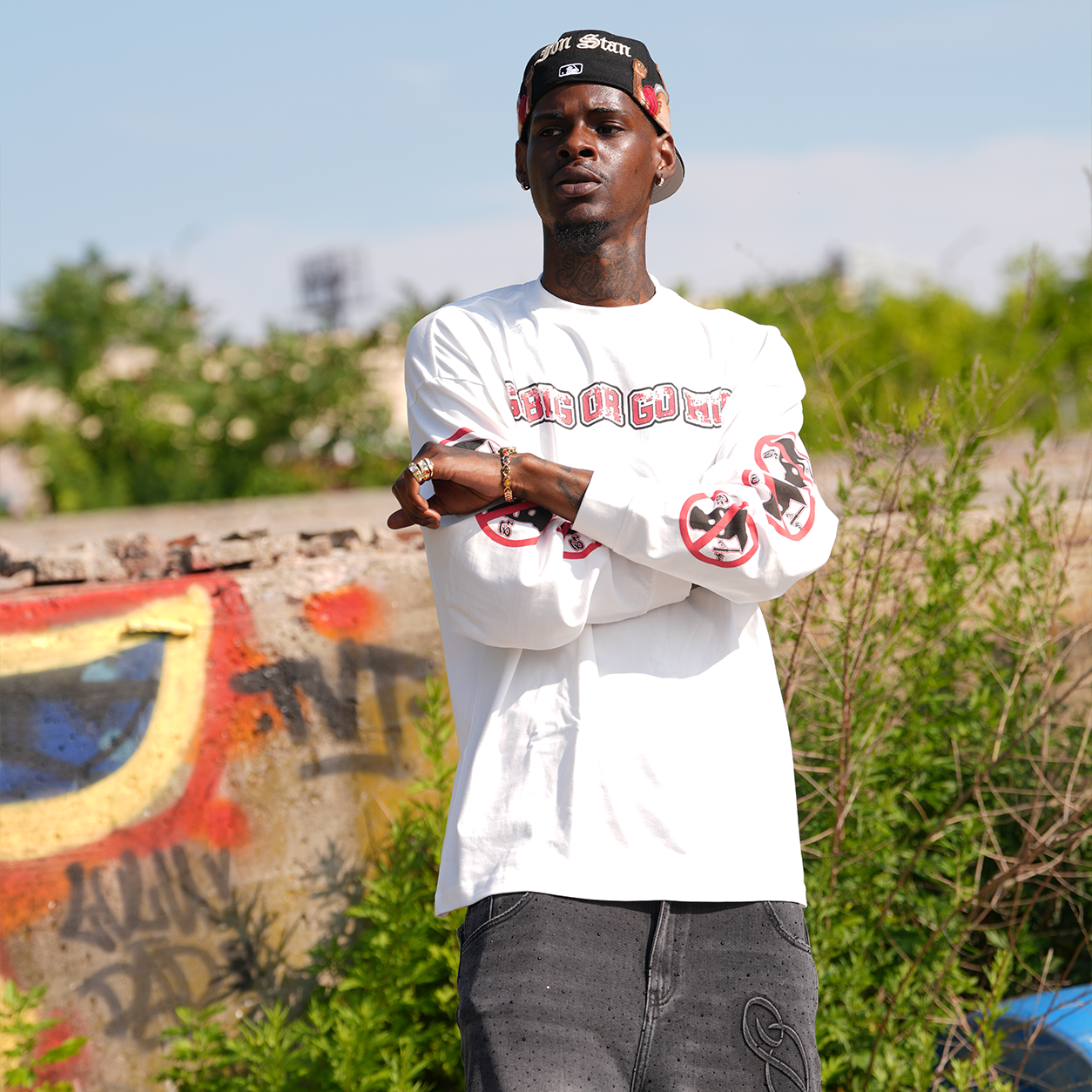 GO BIG LONG SLEEVE TEE