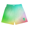 GREEN MIX NYLON SHORT